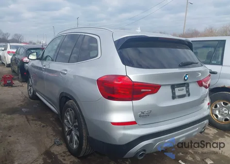 2019 BMW X3 xDrive30I z USA, uszkodzony, nr VIN 5UXTR9C5XKLP87781